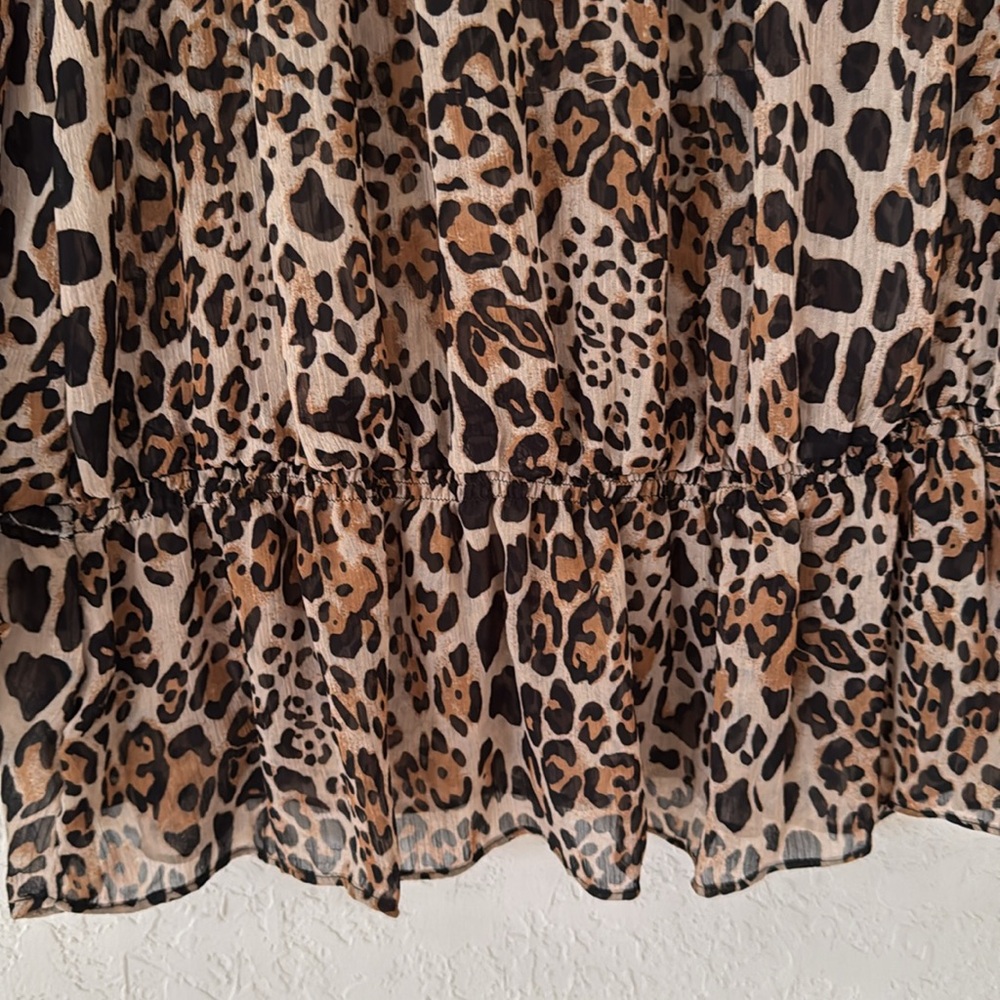 SUNNY Leigh leopard print size M - Picture 6 of 8